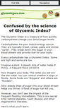 Mobile Screenshot of glycemicguru.com